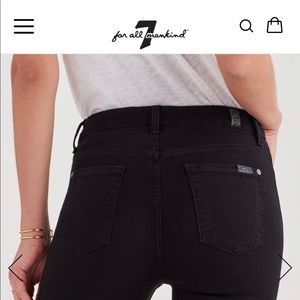 Seven for all Mankind High waist skinny